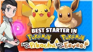 What Is The Best Starter Pokemon in Pokemon Let's Go Pikachu and Let's Go Eevee? Feat. MysticUmbreon