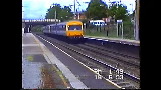 REGIONAL RAILWAYS .Class 101 Flying Through Leyland Station18 6 93 Neil Hayton railway memories