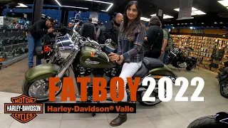 MUJERES EN MOTO! / HARLEY FAT BOY 2022