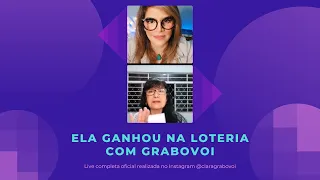 ELA GANHOU NA LOTERIA COM GRABOVOI | Live Completa