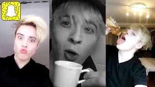 Jedward on Snapchat April 2016 [Collected clips]