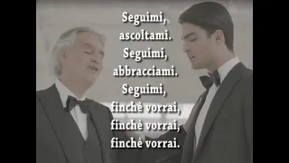 Fall on me ITALIAN VERSION   Andrea e Matteo Bocelli con TESTO 480p