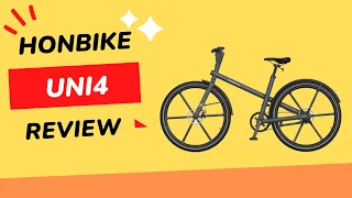 Honbike Uni4: Embrace Efficiency & Style in Urban Commuting! Honest E-bike Review & Analysis