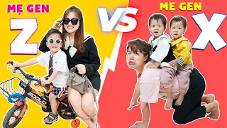 Khác Nhau Giữa Mẹ Gen X vs Mẹ Gen Z ♥ Min Min TV Minh Khoa