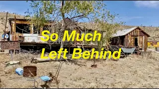 Exploring An Abandoned Secret Mining Camp - Nevada