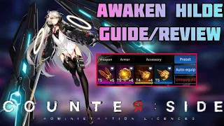 Counter:Side English - Awaken Hilde Full Detailed Review & Rating! [Best Tank]