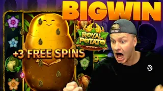 BIG WIN on Royal Potato Slot! (Bonus Buy)