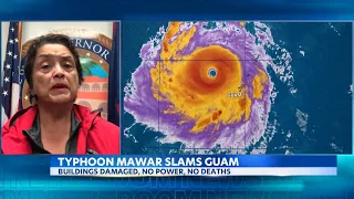 Super Typhoon Mawar strengthens after lashing Guam, heading toward Philippines