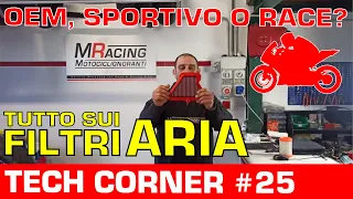 FILTRI ARIA Originali, sportivi lavabili e racing