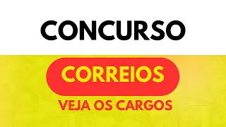 REVELADO: Concurso Correios tem cargos de níveis médio e superior