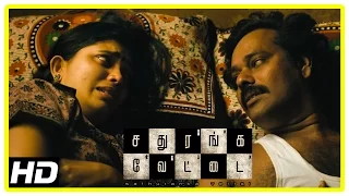 Sathuranga Vettai Scenes | Natraj is forced to go with the goons | Ishaara gets worried