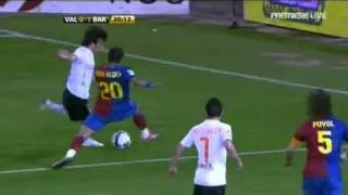 David Silva vs. Dani Alves [Valencia vs Barcelona]