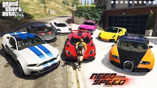 GTA 5 - Stealing NEED FOR SPEED Vehicles with Franklin! (Real Life Cars #15)