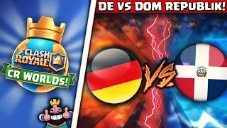 DEUTSCHLAND vs DOM REP! | Gegner kennen alle Decks der Deutschen auswendig! | CR Worlds
