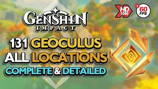 Genshin Impact 131 All Geoculus Location!