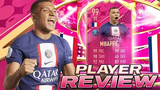 😱99 FUTTIES KYLIAN MBAPPE PLAYER REVIEW - FIFA 23 ULTIMATE TEAM