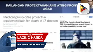 Presentasyon ni Warren Liong para sa pagbili ng DOH ng mga medical supplies simula ng pandemya