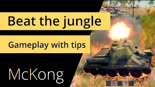MAP TACTICS in War Thunder - Jungle gameplay in t34 85 d5t in War Thunder