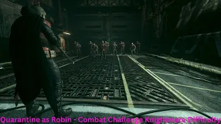 Robin makes the militia look like a joke... | Batman: Arkham Knight (Flawless Combat)