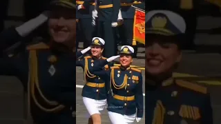 Russian Women Contingent March | Russia | Military | Victory Day