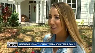 Squatters won't leave South Tampa neighborhood even after bank buys back home | WFTS Investigation