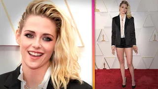 Kristen Stewart Wears SHORTS to 2022 Oscars! (Fashion Cam)