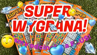 HIT! 💣 SUPER WYGRANA 💣 W SUPER LINIACH 🤑💰🎰 ODCINEK NA PLUS! 💪 #zdrapki #polskie #lotto #win #wygrana