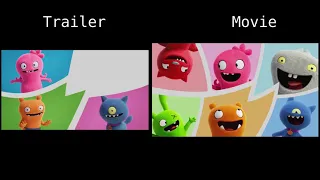 UglyDolls - Trailer vs Movie Comparison