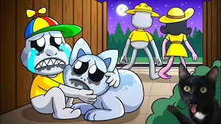 ZOOKEEPER ABANDONADO AL NACER?! Zoonomaly Animación vs reacción de gatitos Luna y Estrella