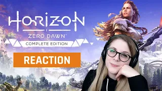 My reaction to the Horizon Zero Dawn Complete Edition PC Features Trailer | GAMEDAME REACTS