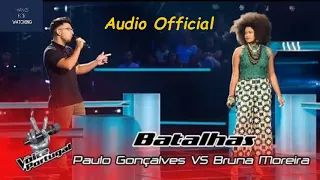 Paulo Gonçalves VS Bruna Moreira - Let it Go | Audio Official | Battle | The Voice Portugal 2017