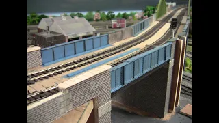 The Station Bridge. Using will's Girder Plates  No197