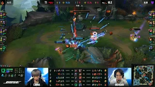 Unbelivable play by Vsta SKT Vs HLE LoL worlds 2021