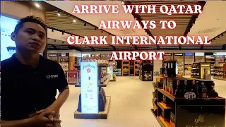 Clark International airport. Arrive from abroad. Clark pampanga Philippines