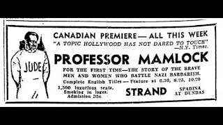 Professor Mamlock & Anti-Fascist Cinema