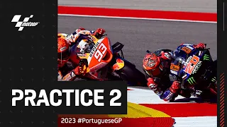 Miller thrills late on! 😎 Last 5 minutes of MotoGP™ P2 | 2023 #PortugueseGP