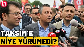 Özgür Özel, 1 Mayıs'ta Taksim'e neden yürümedi? Halk TV'ye flaş açıklama!