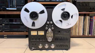 Technics RS-1500U testing after service