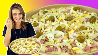 Pizza Portuguesa sem Glúten (com Massa de Tapioca) | Sal de Flor