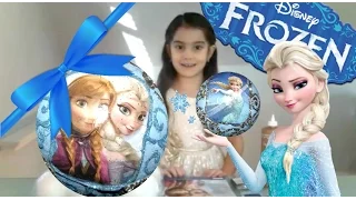 How to Make Disney Frozen Elsa & Anna Ornaments : Posha Amour Show : Craft