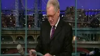 David 2 Letterman - Paris Hilton Top Ten