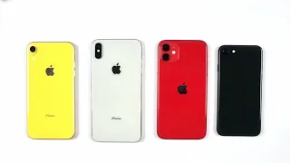 iPhone Xr Vs iPhone Xs Max Vs iPhone 11 Vs iPhone SE 2 | SPEED TEST