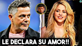 Alejandro Sanz le declara su amor a Shakira. Confirma que quiere ser el esposo de la colombiana