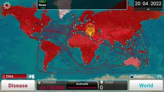 [Plague Inc] - Main Mode, Parasite (Brutal), (No Gene)