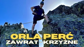 ORLA PERĆ - CAŁY SZLAK ZAWRAT - KRZYŻNE | TATRY WYSOKIE