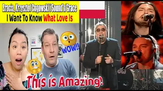 Bracia, Krzysztof Cugowski i Sound'n'Grace - I Want To Know What Love Is |DUTCH couple REACTION