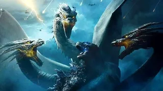 MV King Ghidorah (Full Power) Vs Godzilla (All monsterverse versions)