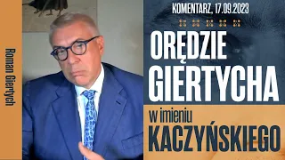 Roman Giertych - Orędzie w imieniu Kaczyńskiego, 17.09.2023