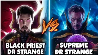 Black Priest Dr Strange Vs. Supreme Dr Strange | Dr Strange 2 | Versus Battle || Mr Flame