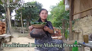 How To Make Cassava Brew | Traditional Way Of Making Cassava Beer